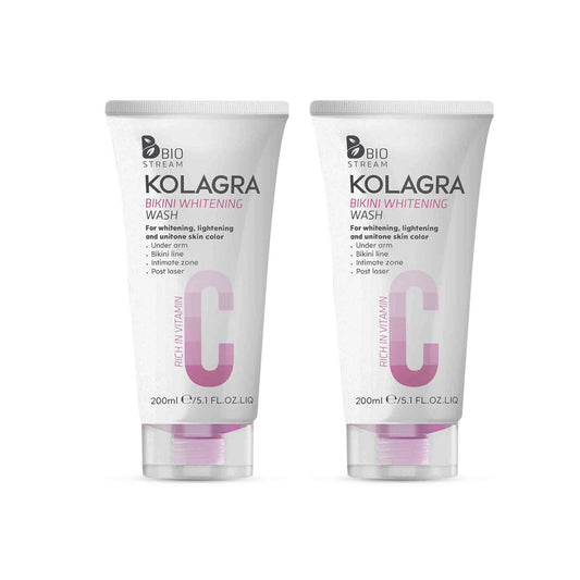 Kolagra Bikini Whitening Wash Buy One Get One 150 ML