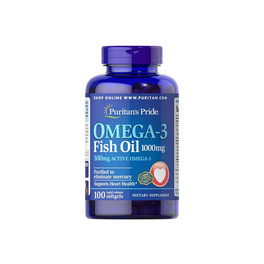 OMEGA 3 FISH OIL1000 MG 100 SOFT