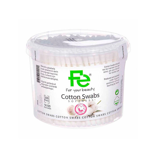 Fe Cottone Swabs 300 Pcs