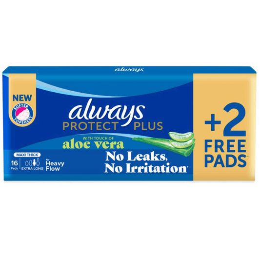 Always Protect Plus Maxi Extra Long 16Pads