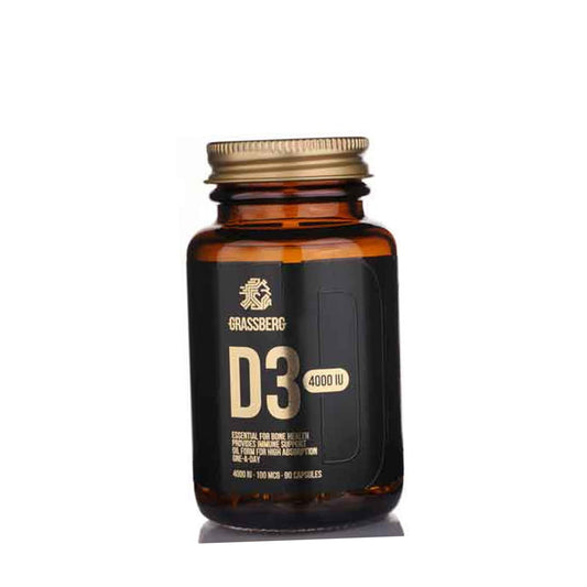 GRASSBERG D3 4000 IU 90 Caps