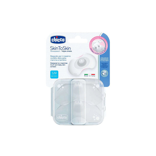 Chicco Skin To Skin Medium to Large Nipple Protectors 2 per pack