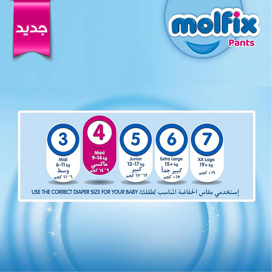 MOLFIX PANTES (4) 58PCS