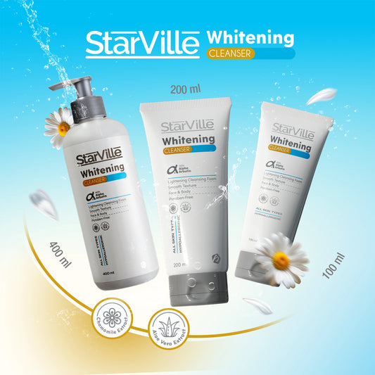 STARVILLE FACIAL WHITENING CLEANSER GEL 400 ML