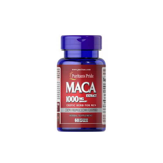 PURITANS PRIDE MACA 1000MG 60CAP