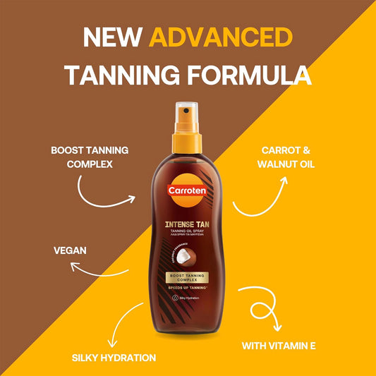 Carroten Tanning Oil spray Complex 200 ML
