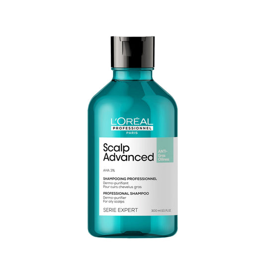 L'Oreal Professional Scalp Advanced Purifying Shampoo with AHA for Oily Scalps 300 ML