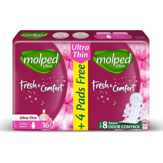Molped Ultra Thin Fresh /Comfort Long 16Pads