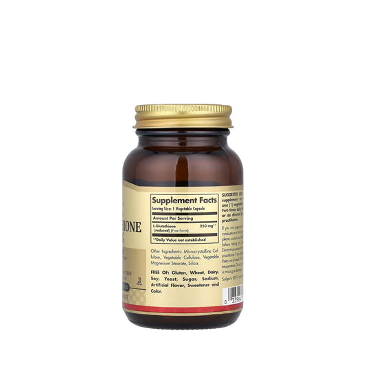 Solgar L-Glutathione 250 MG 30 Capsules IMP++