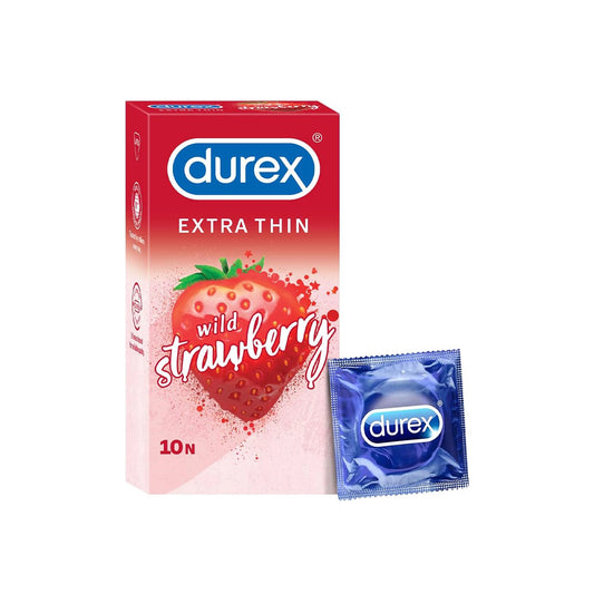 Durex Extra Thin Strawberry 10 Condoms