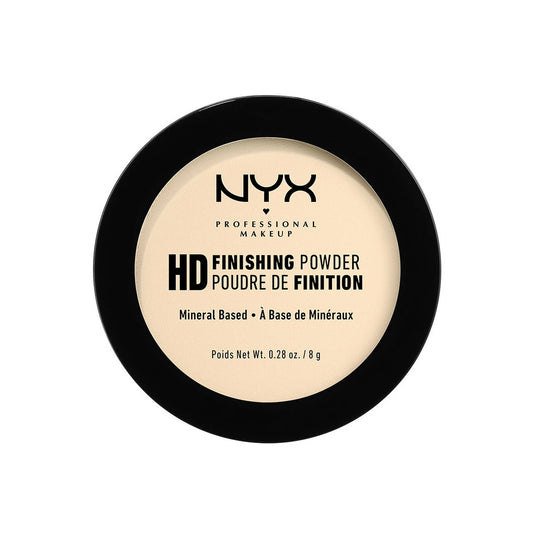 NYX HD Finishing Powder, Pressed Setting Powder - Banana 8gr