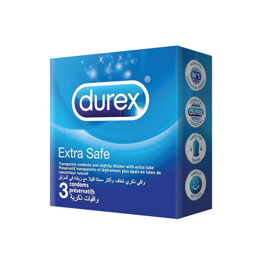 Durex Extra Safe 3 Pcs Condoms