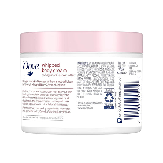Dove Whipped Body Cream All Skin Types 283 G