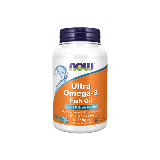 NOW ULTRA OMEGA-3 (FISH OIL) 90 SOFTGELS