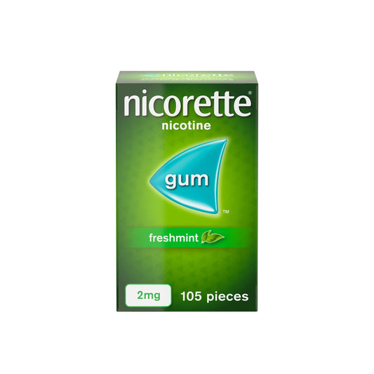 NICORETTE MENTHE FRAICHE 2 MG 105 GUM