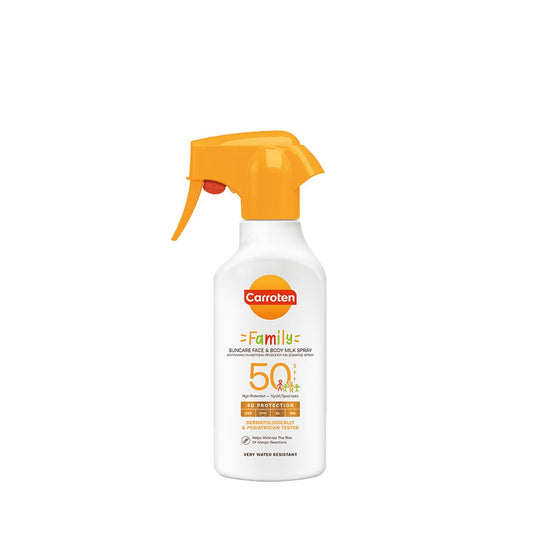 Carroten Family Sun Face & Body Milk SPF50 270 ML