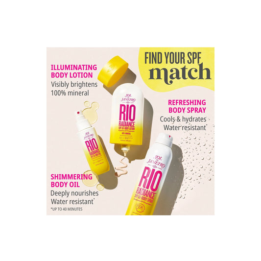 Sol De Janeiro Rio Radiance Spf50 Body Spray 200M