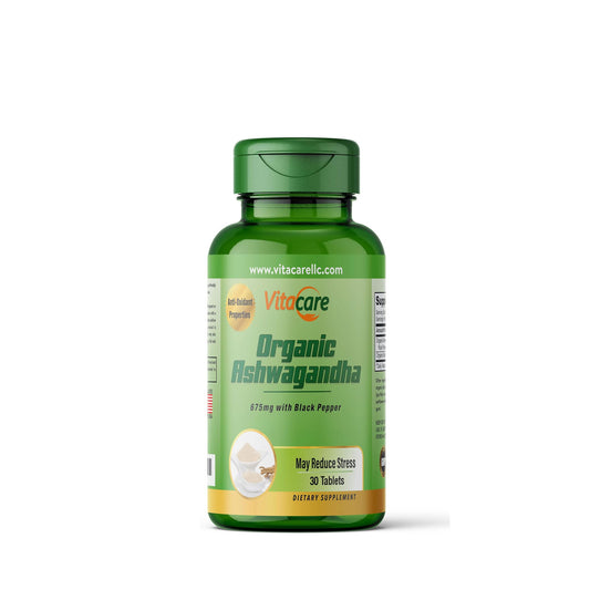 Vitacare Organic Ashwagandha 30 TAB