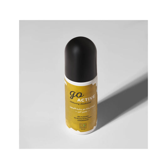 Bobana Go Active 48H Whitening Roll-On Deodorant with Lemongrass Oil - alcohol free, aluminum free 80 ML