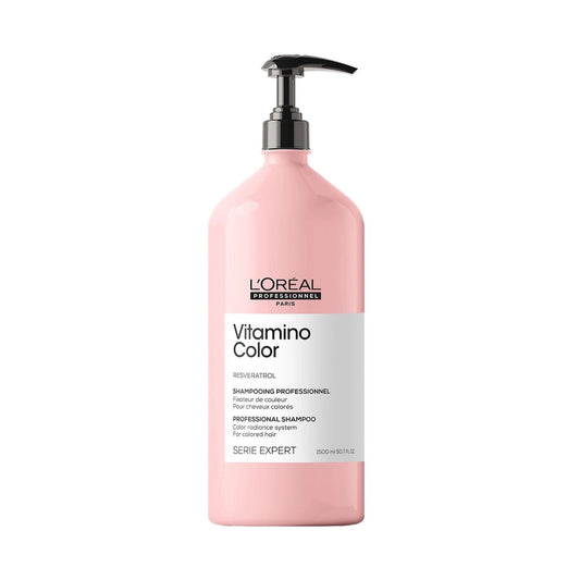 L'Oreal Professional Vitamino Color Radiance Shampoo with Resveratrol for Colored Hair 1500 ML