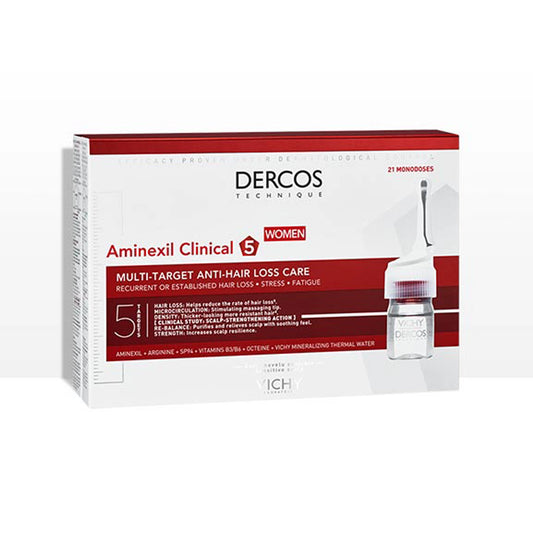 VICHY DERCOS AMINEXIL W/M 21AMP 6ML