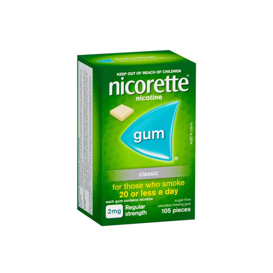 NICORETTE CLASSIQUE 2MG 105 GUM