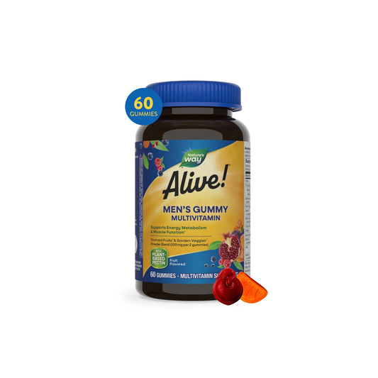 Alive Mens Gummy Multivitamin 60 Gummies