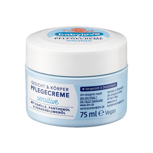 Baby Love Gesicht & Korper Pflege Cream Sensitive 75ml