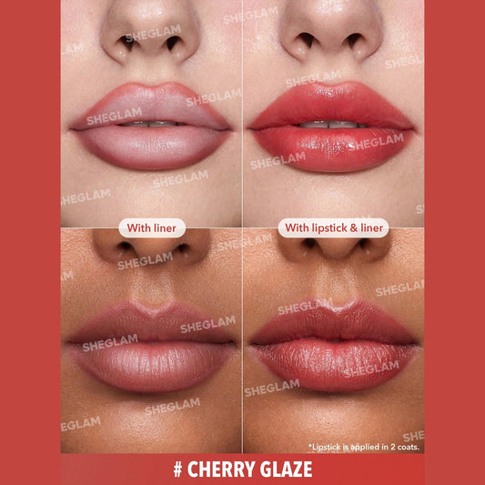 Sheglam Sheer Tinted Lipstick Cherry Glaze