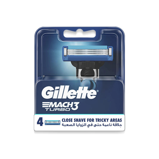 Gillette Mach 3 Turbo 4 Blades