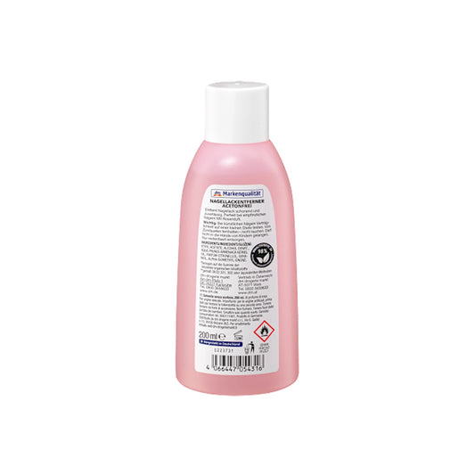 Ebelin Nagellack Entferner Rose Duft 200 ML