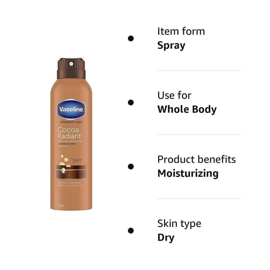 Vaseline Coca Radiant Body Oil 190 ML