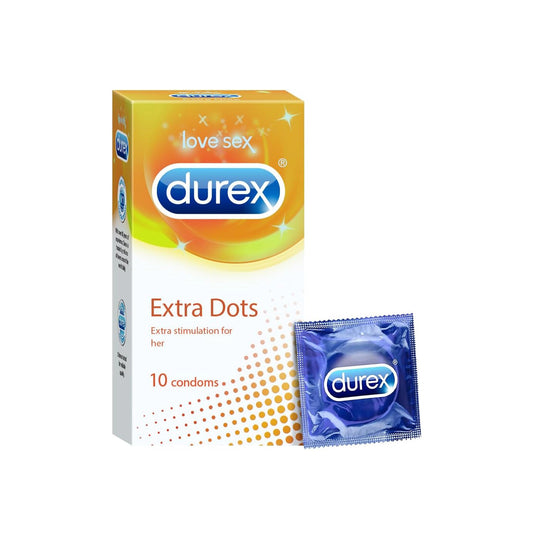 Durex Extra Dots 10 Pcs Imp