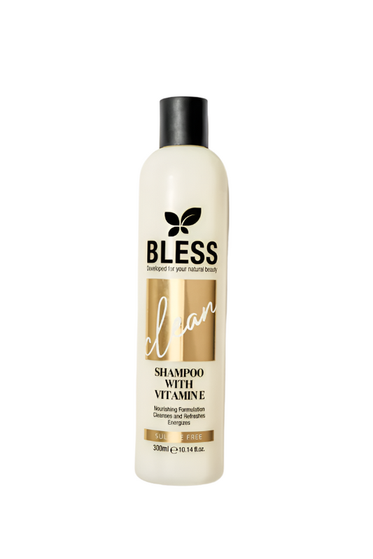 BLESS SHAMPOO WITH VITAMEN E 300 ML