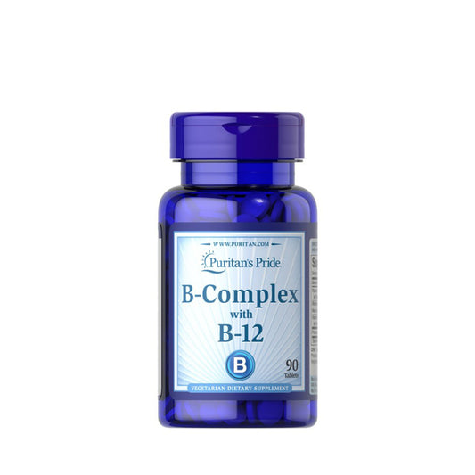 PURITANS PRIDE B COMPLEX & B 12 90 TABLETS