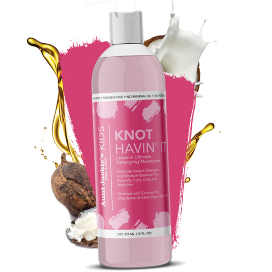 AUNT JACKIES KNOT HAVIN KIDS LEAVE IN MOST 355 ML