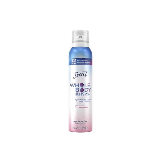 Secret Deodorant Spray Rose Water Scent 150