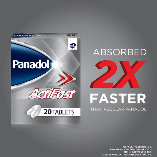 PANADOL ACTIFAST 20 TAB