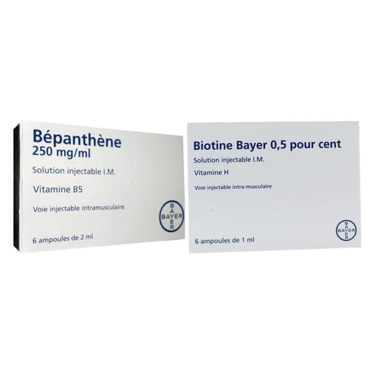 Biotin & Bepanthene Set 6 Amp