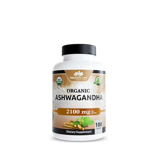 Nature Life Labs Ashwagandha 2100MG 100 CAP IMP++