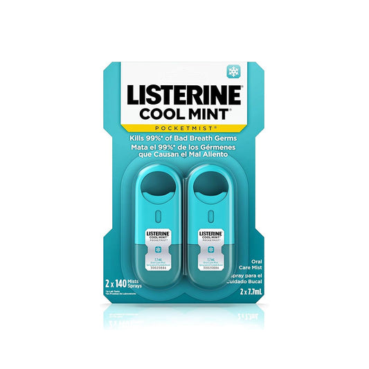 LISTERINE COOL MINT POCKETMIST ORAL MISTS 140*2
