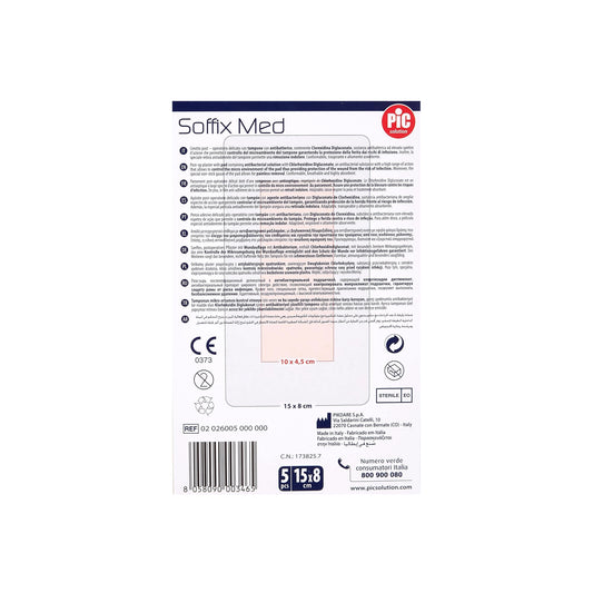 PIC SOFFIXMED 15*8 CM 5 PCS
