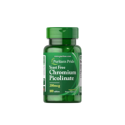 PURITANS PRIDE CHROMIUM 200 mcg 100 CAP