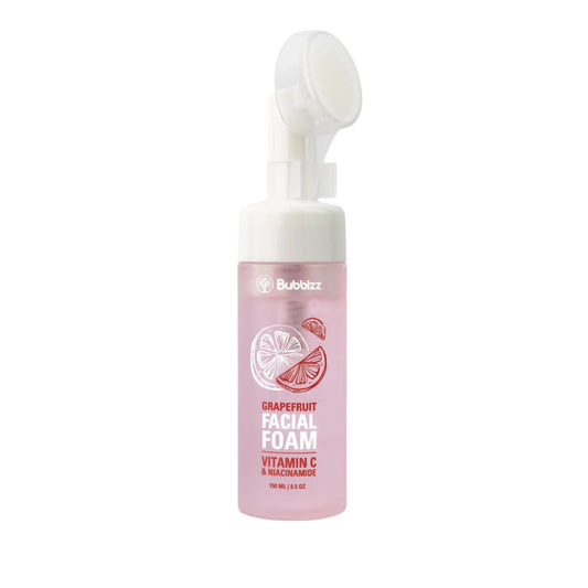 Bubblzz Facial Foaming Cleanser with Grapefruit Extract, Niacinamide & Vitamin C 150ml