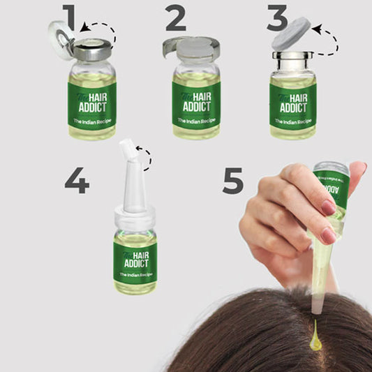 The Hair Addict The Lndian Recipe 12 Bottles