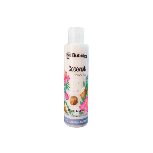 BUBBLZZ COCONUT SHOWER GEL 250 ML