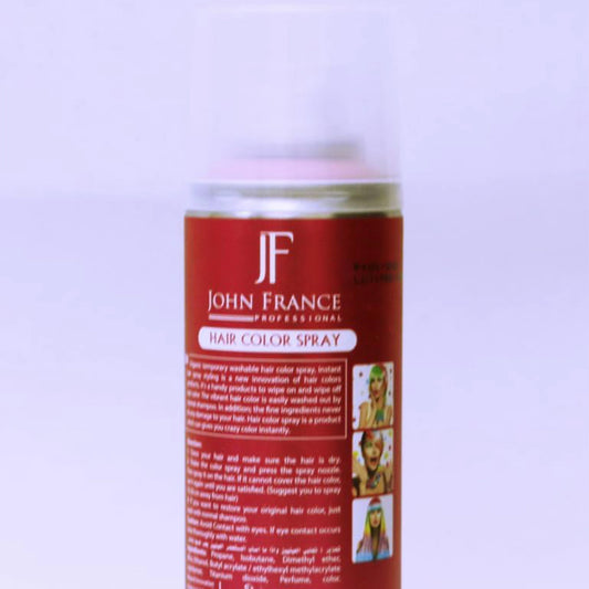 John France Hair Color Spray Pink 150ML