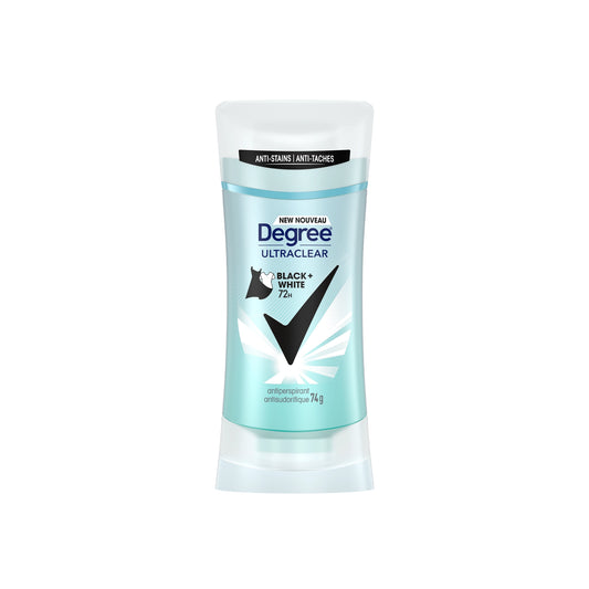 DEGREE BLACK & WHITE DEODORANT STICK 74G