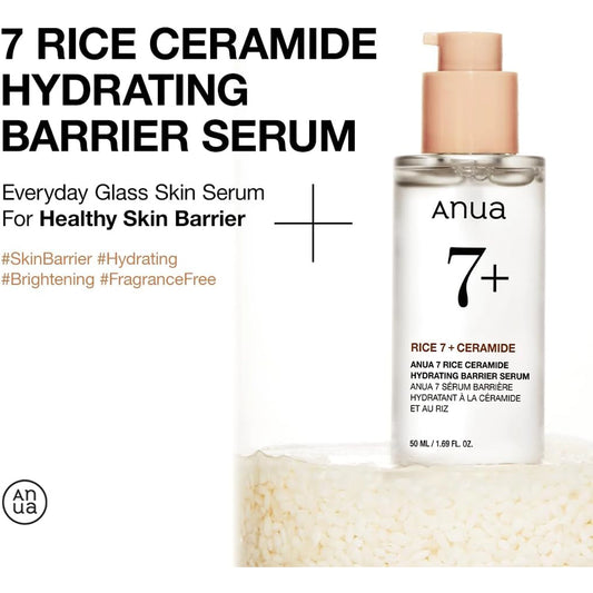 ANUA 7+ RICE 7 + CERAMIDE SERUM 50 ML