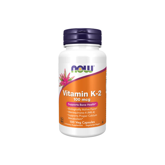 NOW VITAMIN K-2 100 MCG